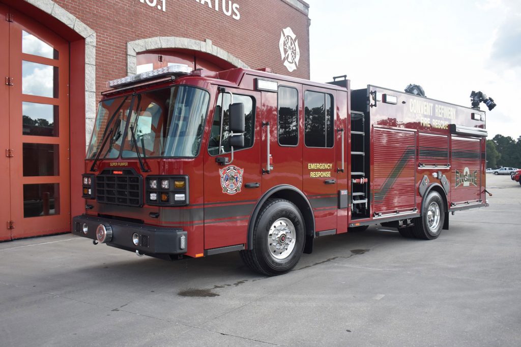 Ferrara Fire Apparatus Builds Super Pumper for Shell Convent Refining ...